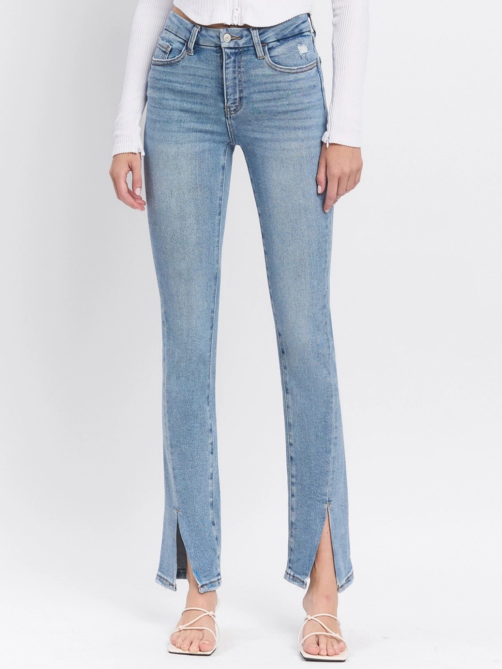 LOVERVET Split Hem Jeans Size 29
